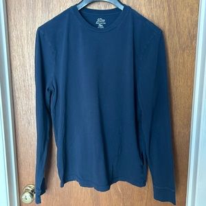 J. Crew Dark Blue Essential Tee